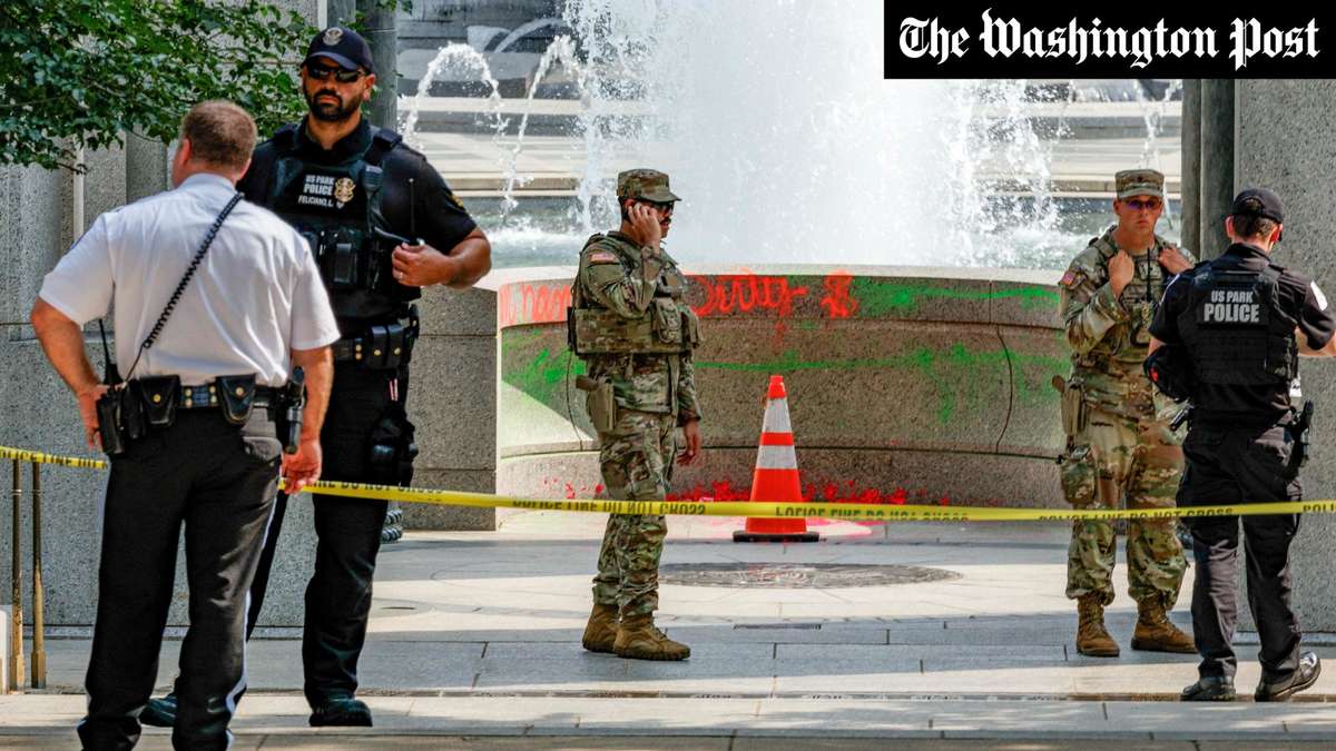 Vandals Desecrate U.S. World War Memorial: Visitors React Horrified to Bizarre Act