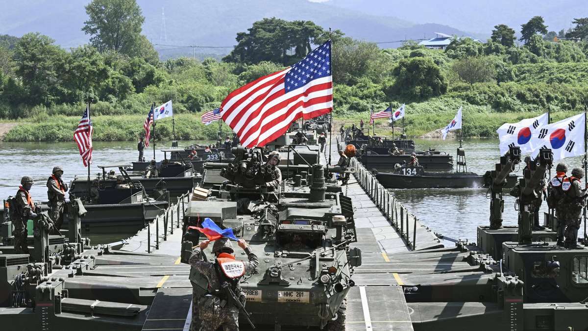 “Too late to cancel”: Trump drives military maneuvers with South Korea partially back – and praises North Korea