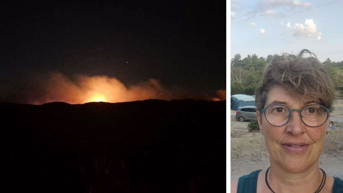Vacationer flees from fire inferno in France – and makes campsite serious accusations