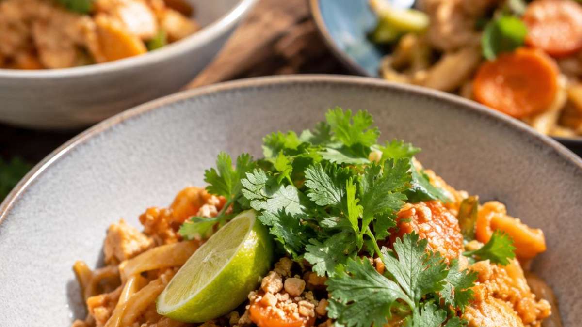 This Pad Thai does not need a long list of ingredients