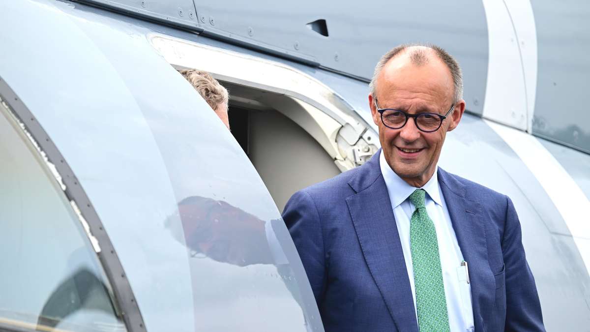 Merz is back: After loud criticism, the Chancellor visits the forest fire area