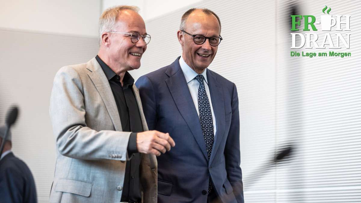 FR-üh to the “small exam”: What the Union and the SPD really need to solve in Münster