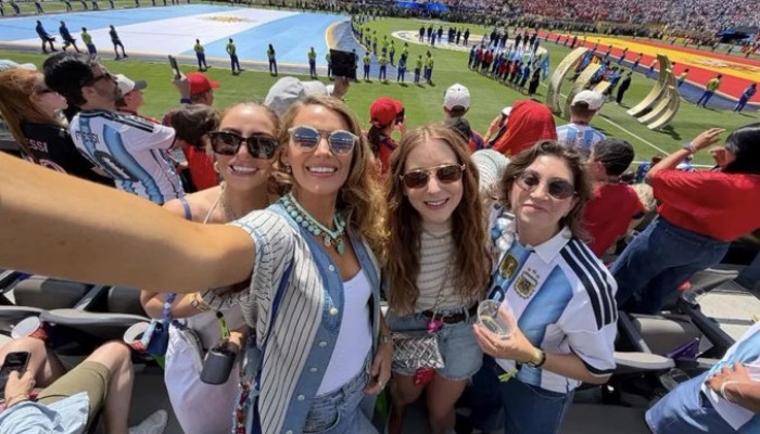Blake Lively shows up at World Cup after Taylor Swift wedding snub