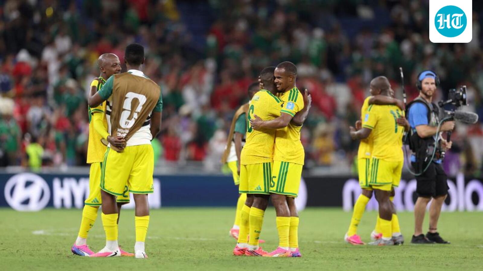 South Africa stun South Korea to make World Cup history