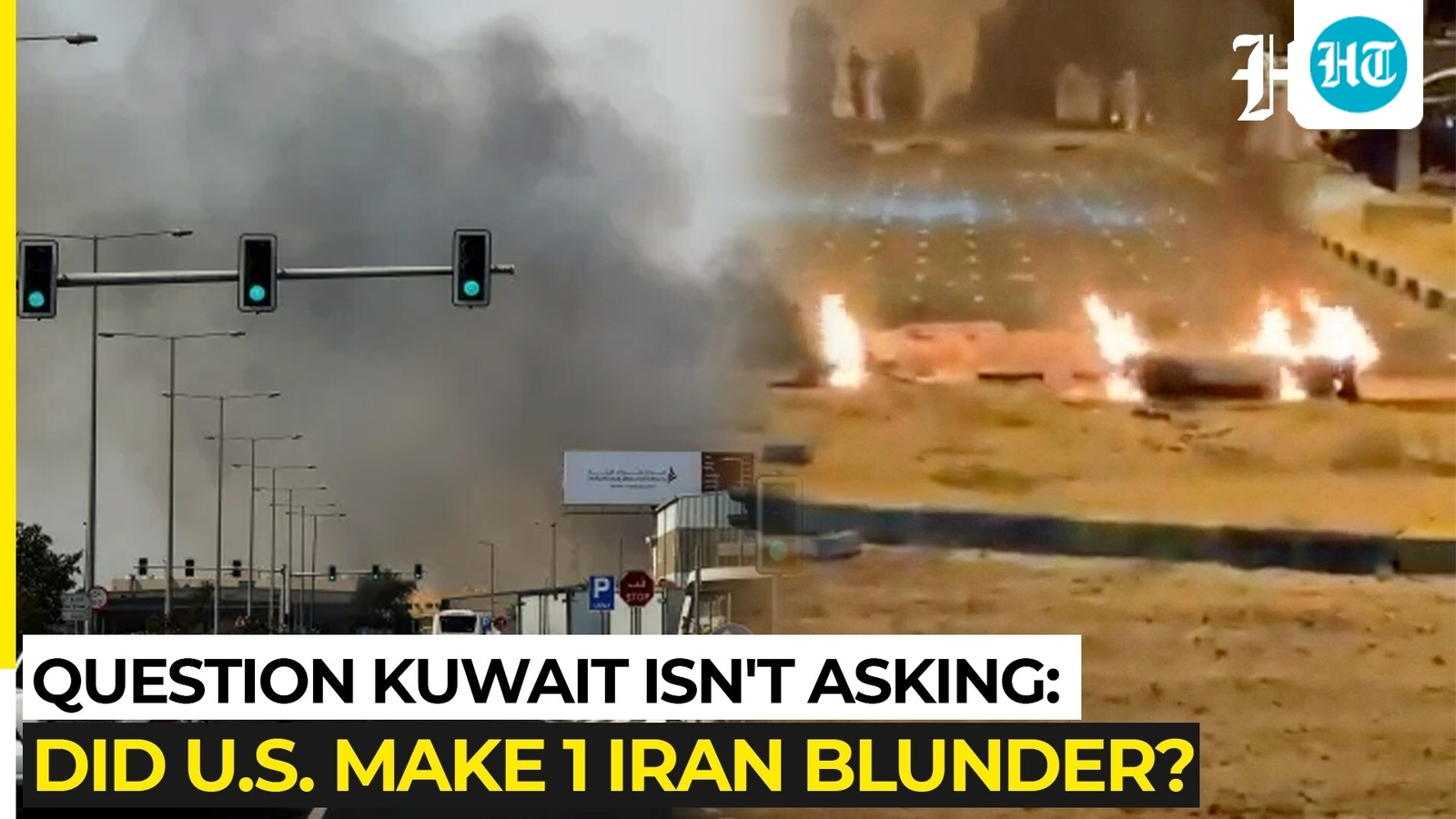 Water and energy sites hit as U.S.-Iran strikes escalate