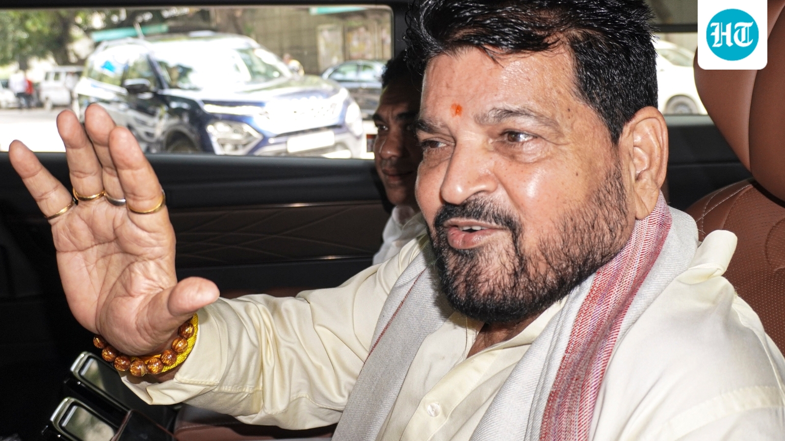 The BJP leader's son Karan Bhushan Singh won the seat after the party fielded him instead