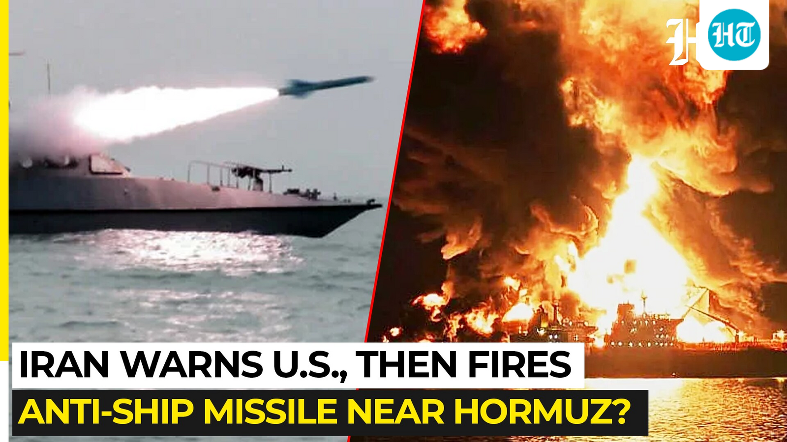Iran warns US & Israel, then fires anti-ship missile near Hormuz?