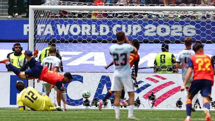 Spain will face France in the semifinal after defeating Belgium in the quarterfinal match