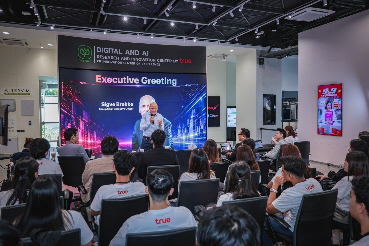 The program aims to develop future workforce by tackling business challenges with AI and scaling solutions for real-world use