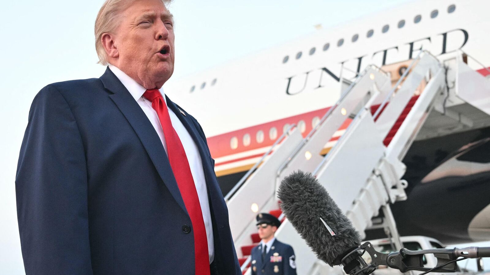US President talks about improvements after security concerns, without detail
