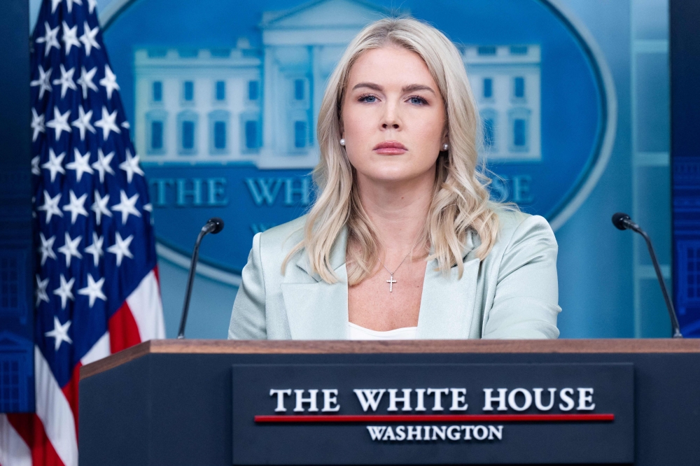 Trump’s combative press secretary Leavitt to leave White House role