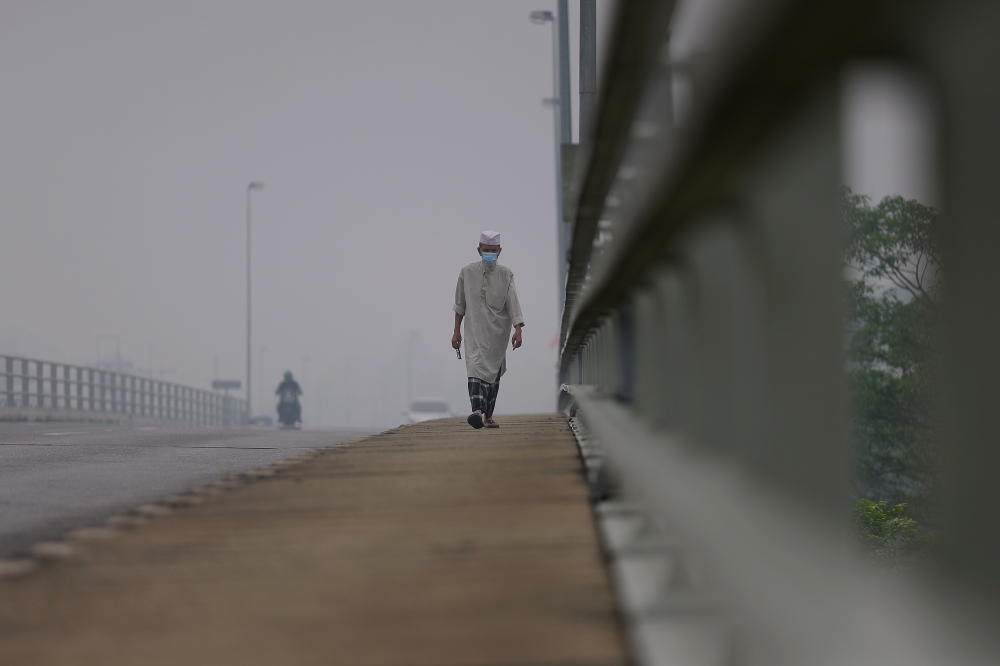 General : Haze: Serian Air Quality Returns To Hazardous Level
