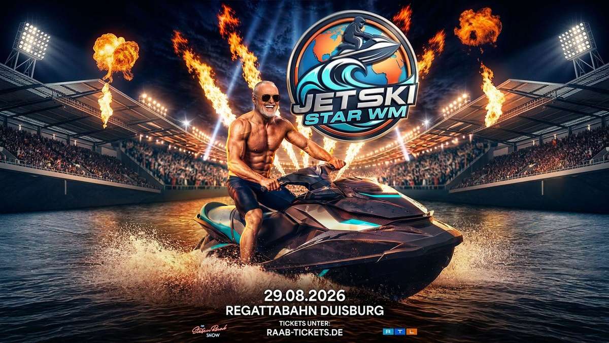 "Jetski Star World Cup": Raab's new water action spectacle