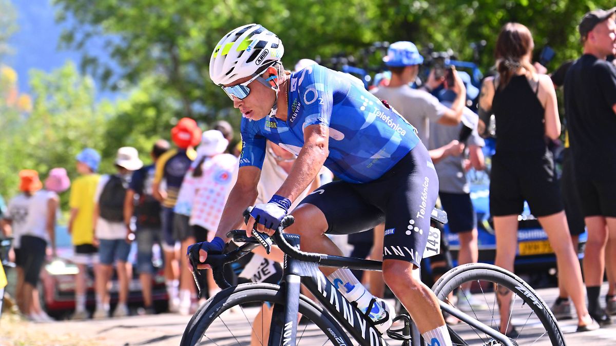 Tour of France: Sewed with 20 stitches: Rubio gives up tour after car crash
