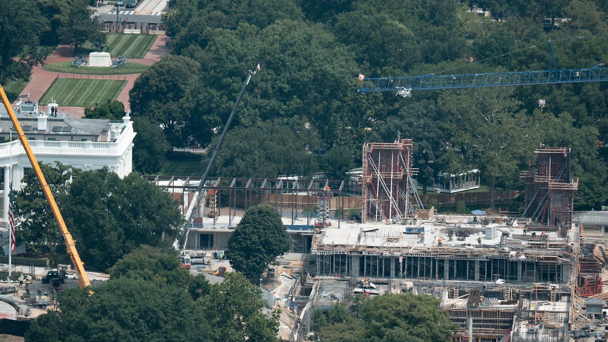 White House: US court stops construction of Donald Trump ballroom