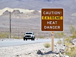 Walk at 46 degrees - Tourist died in salt desert in Death Valley