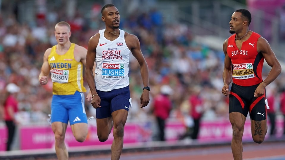 Mumenthaler and Reais again in the 200-m final +++ Moser succeeds in opening the final